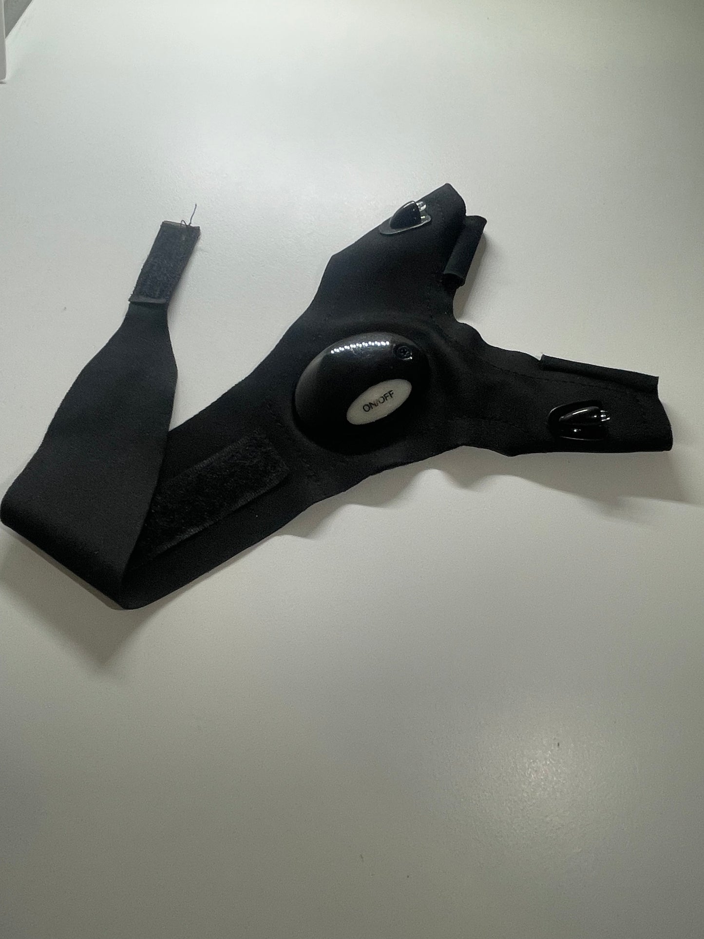 Torch Touch LED Lighted Half-Finger Gloves